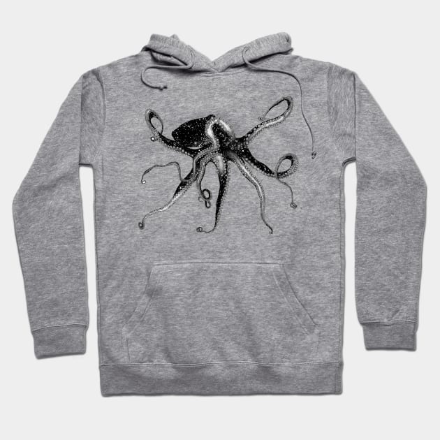 Cosmic Octopus Hoodie by ECMazur